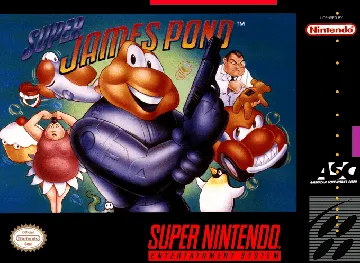 Super James Pond (USA) (Beta) box cover front